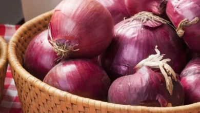 السعرات الحرارية في البصل